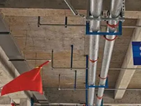 公安管廊支架的安装方法